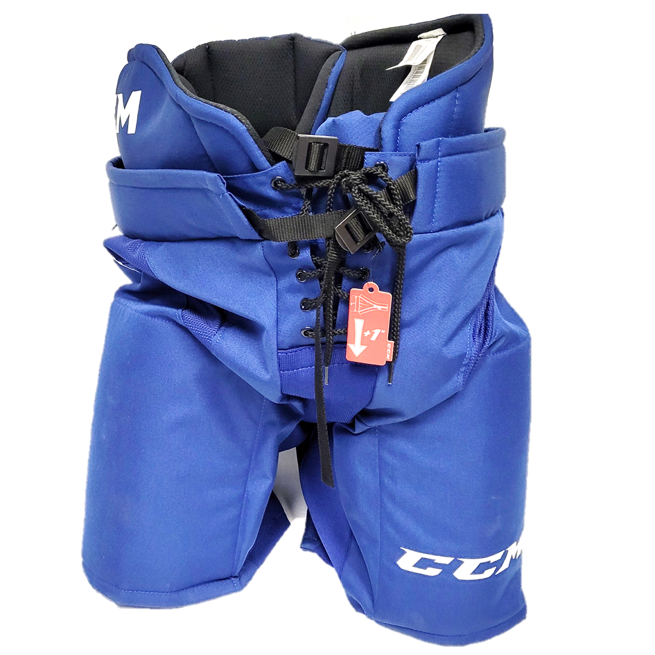 CCM HP31 - Pantalon de hockey Senior Pro Stock (Bleu/Blanc)